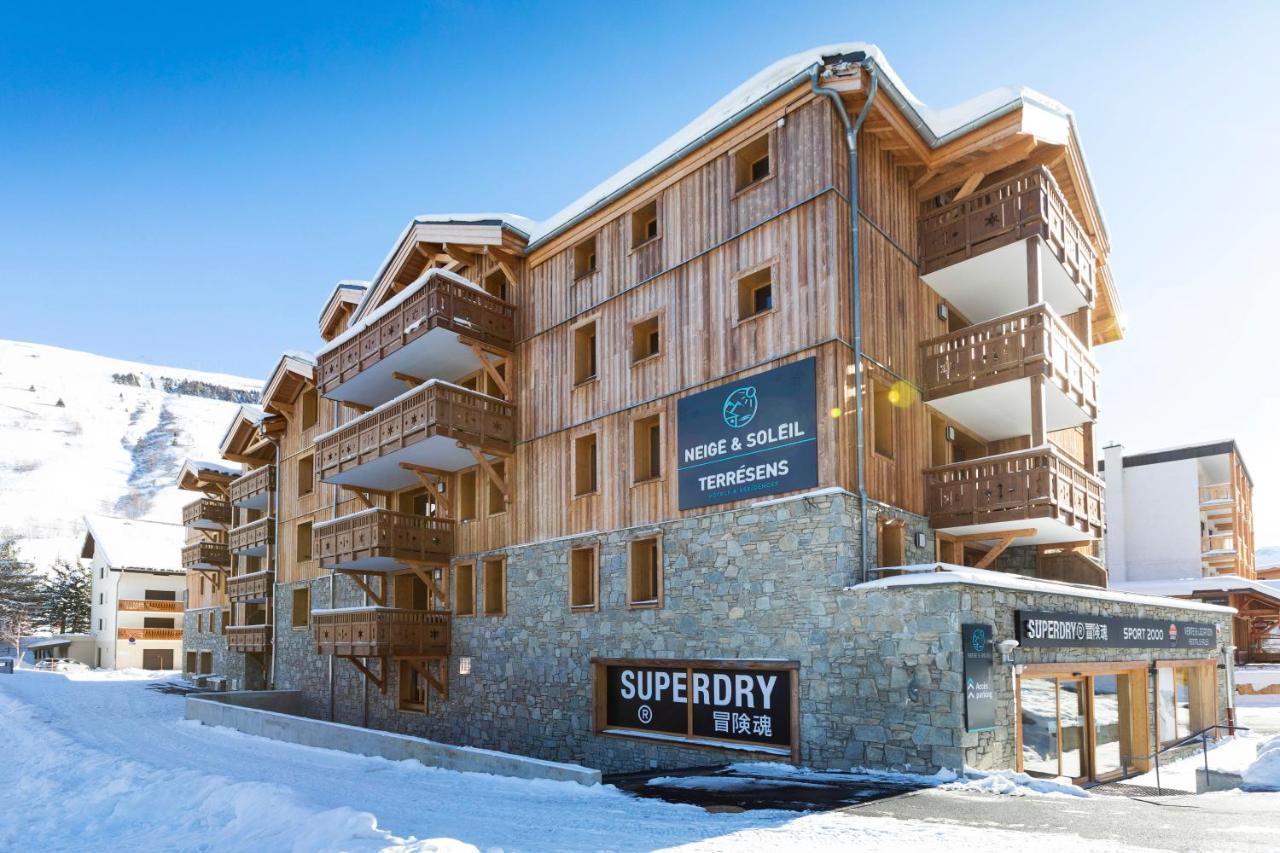 Aparthotel TERRESENS - Neige et Soleil Les Deux Alpes Exterior foto