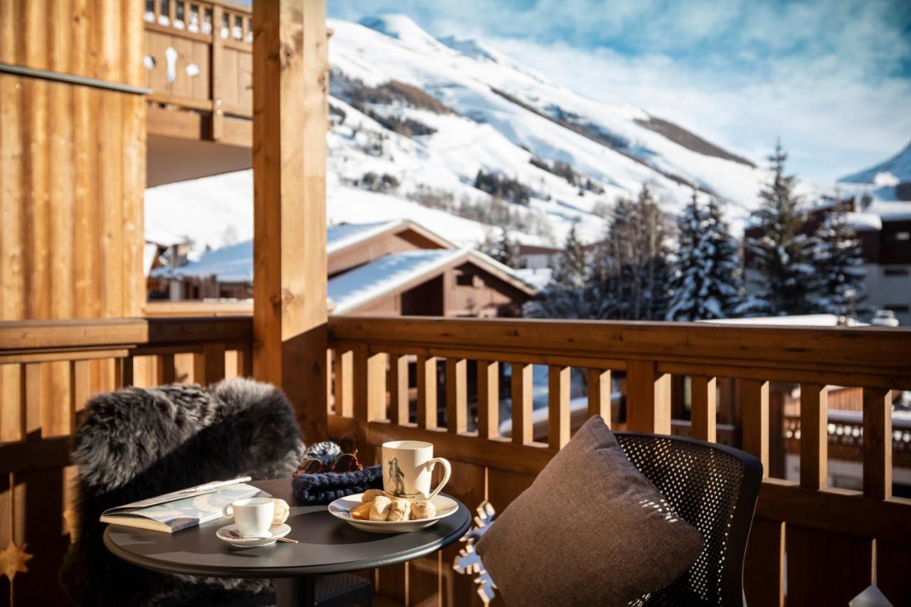 Aparthotel TERRESENS - Neige et Soleil Les Deux Alpes Exterior foto
