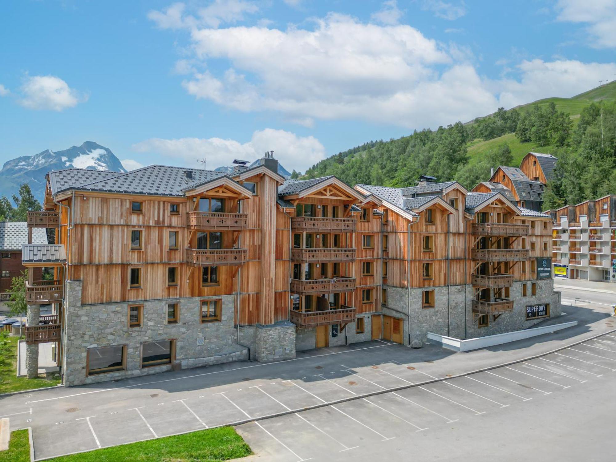 Aparthotel TERRESENS - Neige et Soleil Les Deux Alpes Exterior foto